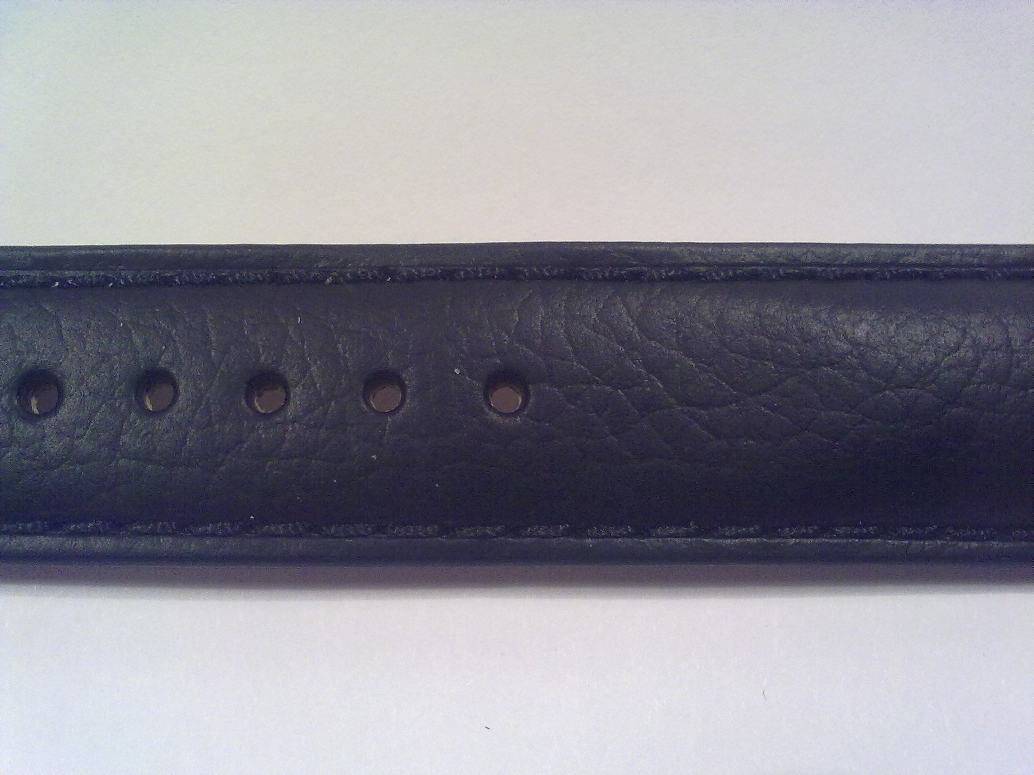 Leather Strap, Black 22mm GP